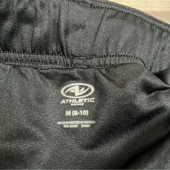 Black Athletic Shorts - Picture 3 of 4